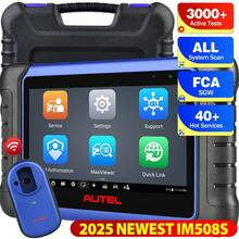 Autel Scanner MaxiIM IM508S With XP200 Key Programmer, 2025 Up Of IM508 KM100 Programming Tool, 2-Years Update, Expert & Smart Mode, Bidirectional 3000+ Tests, 40+ Hot Services, OE All Sys Diagnostic - Blue - View 9