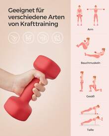 SONGMICS Dumbbell - 紅色 - 查看 5