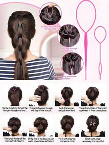 6/5/1pc Spray Bottle And Comb Set, 1 Spray Bottle+1 Pointed Tail Comb+1 Eyebrow Brush+1 Fluffy Comb+2 Hair Extractors, Combs For Boys And Girls, Dry And Wet Curly Hair Combs, Parting Brushes, Thick And Thin Hair Care Brushes, Makeup, Black Five Piece Set, Christmas Back To School Season Set