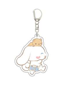 Sanrio Sanrio Kuromi Keychain Pendant, Cute Big Eared Dog, Melody Backpack Ornament Halloween Accessories Teachers Day Christmas Gift Ideas Bag Lanyards With Id Holder Car Accessories Bag Charms