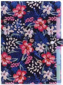 Flower Style File Folder, Back To School Expanding File Folders With Labels, Stylish File Organizer, Accordion File Organizer Letter Size For School, Office And Home, Multi Colors Optional Back To School, School Supplies