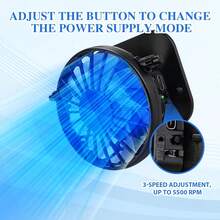 Solar Fan Hat, Wide Brim Sun Hat With 2 Built-In Solar Fans, UPF 50+ Sun Protection Outdoor Fishing Hiking Camping Beach