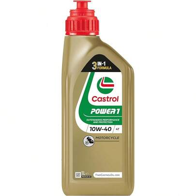 Castrol POWER1 4T 10W-40 Motorcycle Oil 1L