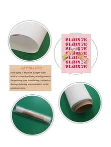 1pc Vintage Cosmopolitan Poster Pastel Martini Cocktail Canvas Wall Art Pink Boots High Heels Book Cover Painting, Irish Cheers Bar Cart Poster Irish Saying Expats Cocktail Orange Canvas Wall Art Happy Hour Drink Wall Posters, Bedroom Decor, Living Room Decor, Office Decor, Dining Room Wall Decoration, Kitchen Decor, Study Room,