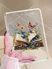 Ốp bảo vệ trong suốt họa tiết hoa bướm, tương thích với Kindle Paperwhite thế hệ thứ 12 (ra mắt năm 2024), Kindle thế hệ thứ 11 (ra mắt năm 2024), Libra Colour 7 inch, Clara Bw/Clara Colour 6 inch, máy tính bảng Fire HD 10 (thế hệ thứ 11/13, ra mắt năm 2021/2023). Chống rơi bốn góc, ốp bảo vệ trong suốt toàn diện, chất liệu silicon mềm. - Nhiều màu - Xem 3