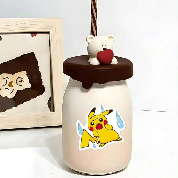 Kawaii Anime Pokemon Stickers Cute Pikachu Cartoon Decals Laptop Phone Scrapbook Classic Kids Sticker Toy