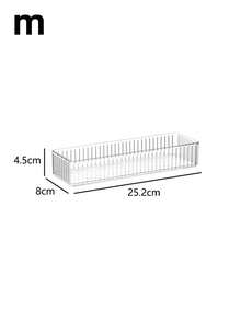 1pc/5pcs Stackable Makeup Storage Boxes, Transparent Desktop Skincare Organizer Drawers, Tabletop Storage Boxes