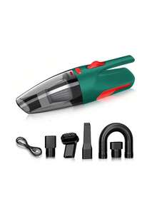 CascadeVac Aspiradora inalámbrica de succión potente de 2000mAh para uso en el hogar y el automóvil