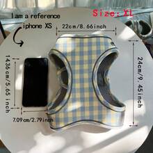 Fully Enclosed Dog Leash, Summer Vest Style Pet Harness, Breathable Dog Leash For Medium & Small Breeds, Corgi, Poodle, Outdoor Use