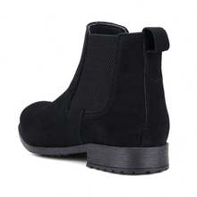 Men's Chelsea Boot Country Leather Suede - Black - View 7