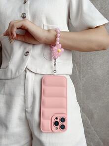 1 件可爱面包设计手机壳,最新热销 2025 手机壳带挂绳,兼容三星 Galaxy S25、S24、S24 Plus、S24 Ultra、S24 FE、S20、S21、S22、S23 和 11、11 Pro、11 Pro Max、12、12 Pro、12 Pro Max、13、13 Pro、13 Pro Max、14、14 Pro、14 Pro Max、15、15 Pro - 粉色 - 查看 5