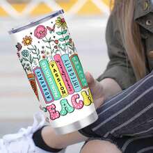 1pc 20 Oz Stainless Cup, Thermal Cup, No Metallic Aftertaste, Halloween, A Practical Housewarming Gift, A Symphony In Scented Visionarie