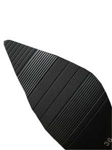 大码女士时尚高跟中筒靴，小猫跟细跟仙女风格，适合搭配外套和连衣裙，女士冬靴，春秋高跟鞋 - 黑色 - 查看 3