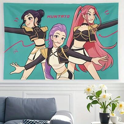 1 Stück Dämonisch Heiß Gejagter Heiß Gejagter Anime Charaktere für Zuhause, Büro, Wohnzimmer, Schlafzimmer, Geschenkidee für Feste