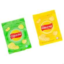 4PCS Realistic Potato Chip Shaped Erasers For Kids Writing Student School Supply - Multicolor - View 3