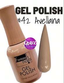 15ml Semi-Permanent Gel Polish 3 Steps Fantasy Nails Gelish Application Professional Use UV - HAZELNUT - View 1