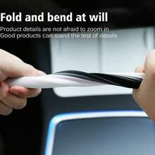 For Y Silicone Protective Frame Edge Cover Central Control Car Accessories Navigation Screen Protector Pink White Grey Black