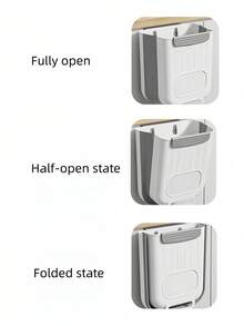 2026新年、圣诞节、家庭聚会和假期新款悬挂式垃圾桶，适用于厨房、浴室和橱柜，可用作食物垃圾桶、悬挂式或粘式悬挂堆肥桶，是厨房和浴室的必备用品，也是家居清洁和收纳的理想之选。 - 彩色 - 查看 9