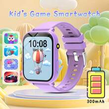 ERUN Kids Smart Watch, Suitable For Teenagers - Front Camera + Video Recording, 18 Educational Games, Pedometer/Alarm/Flashlight Combo, Durable Silicone Strap, Rechargeable Battery, Fun Design, Perfect Birthday/Gift For Boys And Girls, Teenage Smart Watch, Fun Design, Multi-Function Watch, Cute Watch Design, High-Quality Display - Multicolor - View 10