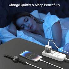 1 pieza Cable de carga para reloj, compatible con carga inalámbrica USB/Tipo-C para reloj + Cable de carga Tipo-C + Lightning, compatible con iPhone/SE/S9/S8/S10/S11/SE 3/Ultra 3