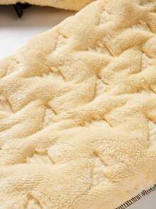 Winter Women's Plus Size Thermal Lined Straight Leg Sweatpants, Warm And Comfortable Casual Pants For Winter