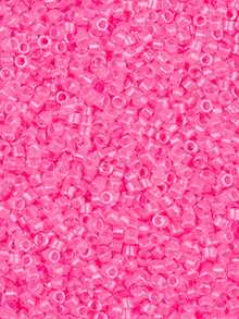 1.6毫米11/0 Delica 珠子10克玻璃种子珠光泽彩虹色日本11/0 Delica 珠子适用于手链首饰制作