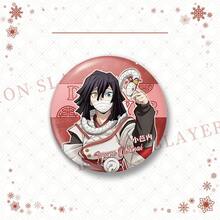 1 Piece, Spell Back To Battle Haikyu Badge, Expression Pack, Tinplate Laser Bar, 58mm Badge, Pin, Brooch, DIY Button Technology.