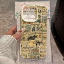 Funda de protección contra caídas, para  17.17 Pro...17 Pro Max...17 Agua. 16.16 Pro...16 Pro Máx.16 más.. 15.15 Pro Max...15 Pro...15 más.. 14.14 Pro...14 más..14 Pro Max... 13.13 Pro...13 Pro Max...12.12 Pro...12 Pro Max...11.11 Pro...11 Pro Máx.XR.X.XS.XS máx.Notas de diseño Se.MiNi - Estilo simple TPU, funda de teléfono creativa personalizada, elegante y minimalista, con protección contra golpes y caídas, suciedad y durabilidad.Es el regalo de cumpleaños perfecto para novias, novios, esposos, esposas, amigos o para uno mismo, novedoso y a la moda, adecuado tanto para hombres como para mujeres. - Multicolor 1417 - Ver 3