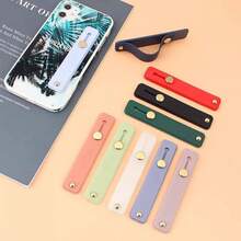1Pc Multifunctional Mobile Phone Back Sticker Portable Anti-Drop Mobile Phone Finger Ring Buckle Finger Strap Bracket Suitable For Various Mobile Phones Compatible With IPhone, Android Phone, Gift For Birthday, Family, Friends Phone Ring Holder Phone Grip Phone Holder