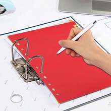 21 tờ giấy chia ngăn nhiều màu khổ A4, giấy chia ngăn chữ cái A-YZ, tài liệu văn phòng trường học, đồ dùng lưu trữ hồ sơ học sinh văn phòng (nhiều màu sắc) - Nhiều màu - Xem 5