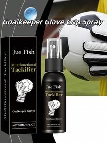 1pc Goalkeeper Glove Grip Enhancing Spray - This Spray Can Increase The Tackiness Of Gloves, Thereby Enhancing Grip. Adhesive Spray: Our Glove Grip Spray Not Only Provides Superior Grip, But Its Unique Formula Also Helps Improve The Durability Of Goalkeeper Gloves, Protecting And Extending The Lifespan Of Adult Or Youth Goalkeeper Gloves. - Multicolor - View 1