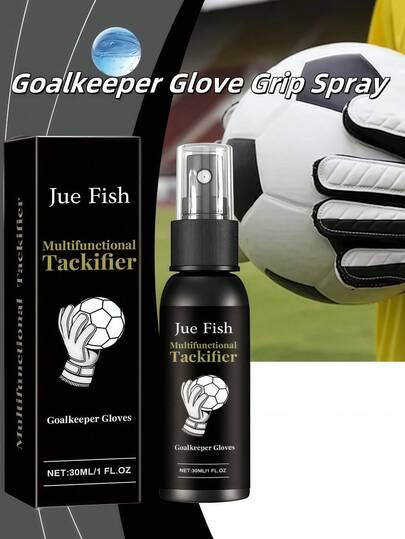 1 pieza Spray para mejorar el agarre de los guantes de portero - Este spray puede aumentar la adherencia de los guantes, mejorando así el agarre. Spray adhesivo: Nuestro spray para el agarre de los guantes no solo proporciona un agarre superior, sino que su fórmula única también ayuda a mejorar la durabilidad de los guantes de portero, protegiendo y prolongando la vida útil de los guantes de portero para adultos o jóvenes.
