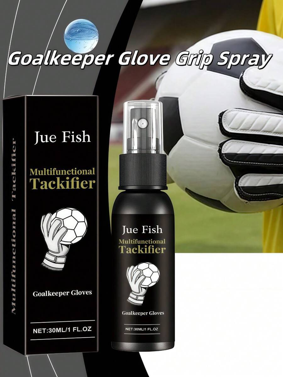 1pc Goalkeeper Glove Grip Enhancing Spray - This Spray Can Increase The Tackiness Of Gloves, Thereby Enhancing Grip. Adhesive Spray: Our Glove Grip Spray Not Only Provides Superior Grip, But Its Unique Formula Also Helps Improve The Durability Of Goalkeeper Gloves, Protecting And Extending The Lifespan Of Adult Or Youth Goalkeeper Gloves. - Multicolor - View 1