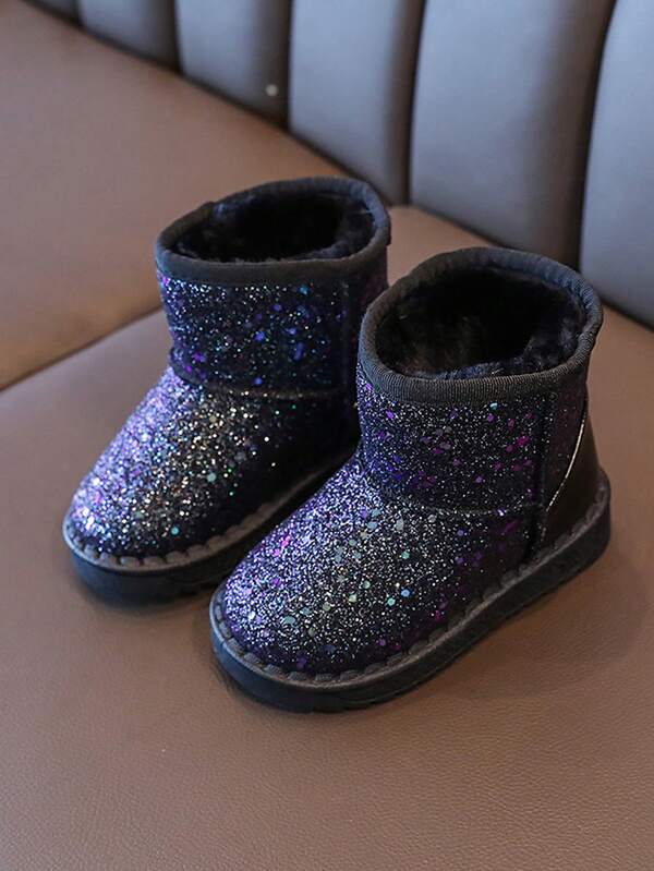 Klassische, modische und bequeme kurze Outdoor-Schneestiefel für Kinder