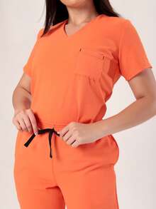 Scrub Sets - Orange - View 6