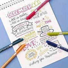 12-Color Micron Graphics Scalable Pen - Ultra-Fine 0.5 Mm / 0.197 Inch Tip, Water-Resistant, Quick-Drying Ink, Easy To Hold - Suitable For Students And Artists