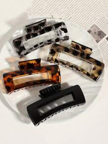 3 pezzi Eleganti fermagli per capelli antiscivolo con stampa mucca - Design alla moda in bianco e nero a motivo di mucca, fermagli a forma di U pratici per acconciature quotidiane, ottimo regalo per la Festa della Mamma, compleanni estivi, accessori per capelli autunno/inverno da donna per look da vacanza