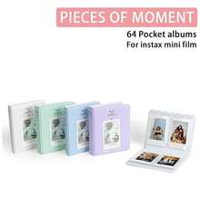 Easypie Selection 64 Pockets Photo Album Compatible With Mini 12/11/9 Instant Camera, Large Capacity Durable Card Sleeve Album, Multi-Color Photo Storage Booklet,Best Gifts For Friends, Graduation Gifts, Back-To-School Gifts, Christmas Decorations, Valentine's Day Gifts, Gifts For Mom And Dad, Halloween, Thanksgiving, Personalized Gifts, Birthday Gifts, New Year Gifts