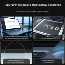 Huawei G540 輕薄多功能商用筆記型電腦 TPM 2.0 晶片級資料防護 i5-1240P 實體遮蔽式攝影機 一鍵指紋開機登入 Windows11 銀色 - 銀色 - 查看 6