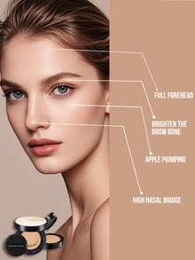 JUNG SAEM MOOL Essential Cover 气垫粉底液 #19 - 轻盈气垫质地，可替换粉芯，持久遮瑕，透气易补妆，微粉技术，适合所有肤质，包括敏感肌肤，适合日常妆容和特殊场合。 - #19 light - 查看 6