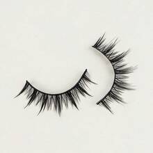 10 Pairs Cartoon Style Natural Lightweight False Eyelashes - Soft Faux Mink Cat Eye Shape, Create Daily Natural Makeup Look - Reusable, Comfortable, Beginner-Friendly False Eyelashes - Black - View 5