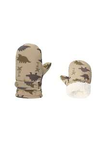 Nuovi guanti da sci per bambini - Tessuto impermeabile e ad asciugatura rapida, imbottitura termica per autunno e inverno, guanti spessi adatti per bambini da 2 a 4 anni, con stampa a cartoni animati