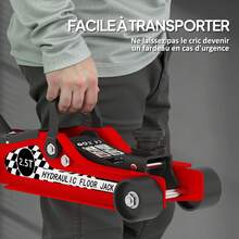 Cric de voiture - Rouge - Voir 9