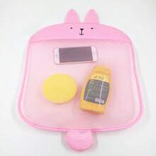 Breathable Toy Storage Bag, And Friendly, Perfect For Bathroom Organization And Drying Toys, Bathroom Organizer And Storage, Children's Bath Toy Storage Net Bag Toy Pocket Waterproof Drain Cartoon Baby Bathroom With Suction Cup Hanging Bag