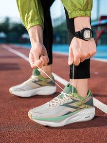 男士轻便透气交叉训练运动鞋 - 低帮运动鞋，具有减震、足弓支撑和防滑鞋底设计，适合健身、跑步、徒步旅行、休闲和户外活动 - 沙色 - 查看 9