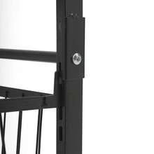 YUNRUX Sturdy And Durable Kitchen Food Storage Basket Trolley With Lockable Wheels, Adjustable Storage Space, Convenient To Move, Strong Load-Bearing Capacity