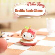 Sanrio 家族甜蜜水果系列可爱颗粒盲袋挂饰 - 可爱又装饰性的玩具，My Melody、Hello Kitty 和 Kuromi 搭配水果装；让你的夏天充满清新的水果香味～（赠品：1 片 3M 胶带用于汽车装饰） - 彩色 - 查看 3