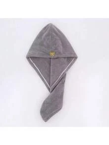 1 قطعة منشفة شعر من الميكروفايبر فائقة اللين، غطاء تجفيف لطيف 300 جرام/م2، منشفة حمام ذات لون أحادي بسيط، غطاء شعر ماص سريع الجفاف، غطاء حمام مضاد للتجعد، اكسسوارات حمام (نمط محدث، إرسال الإصدار القديم/الجديد عشوائيًا، قد تختلف الملمس)