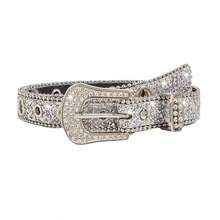 1pc Women's Y2k Style Western Chunky Waist Belt With Dopamine Star & Eye Decor, Perfect For Daily Wear Party