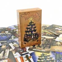 The Winter Warm Christmas Tarot Complete Set Contains 78 Standard Cards That Can Be Used For Collection - Multicolor - View 1